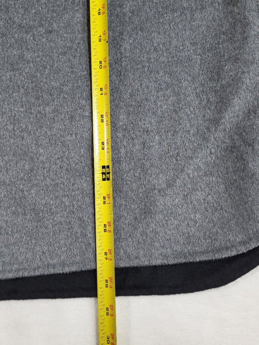 Banana Republic Reversible Double-Faced Shirt Jacket - BLACK/Heather - M #749594 - Picture 11 of 14